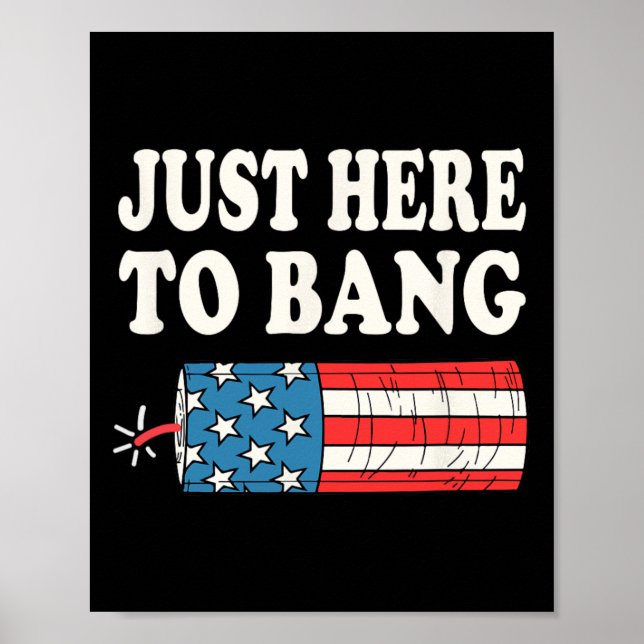 Póster Solo estoy aquí para Bang  (Frente)