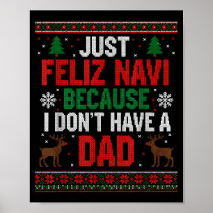 Póster Solo Feliz Navi Porque No Tengo Un Papá Feo Xm