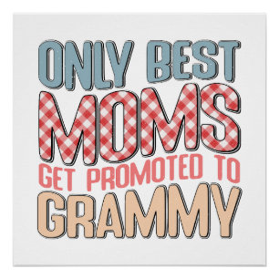 Póster Sólo Las Mejores Mamás Se Promocionan A Grammy