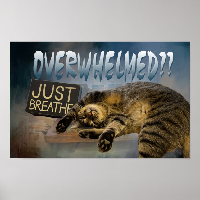 Póster sólo poster de recuperación de respiración 23 (Frente)