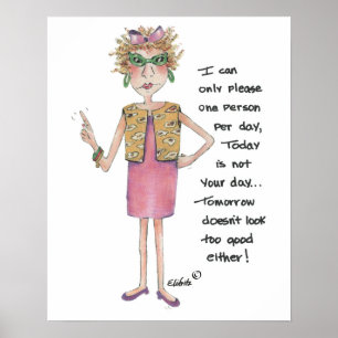 Póster Sólo puedo complacer a un divertido que diga "ske