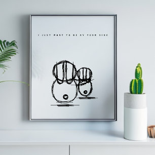 Póster   Solo Quiero Estar A Tu Lado