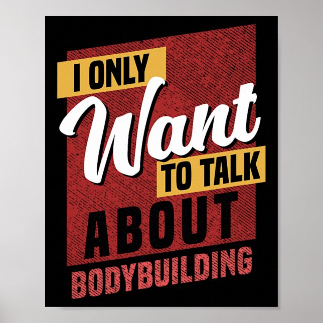 Póster Solo Quiero Hablar De Conocimiento De Construcción (Frente)