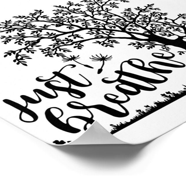 Póster Sólo respira Poster (Esquina)