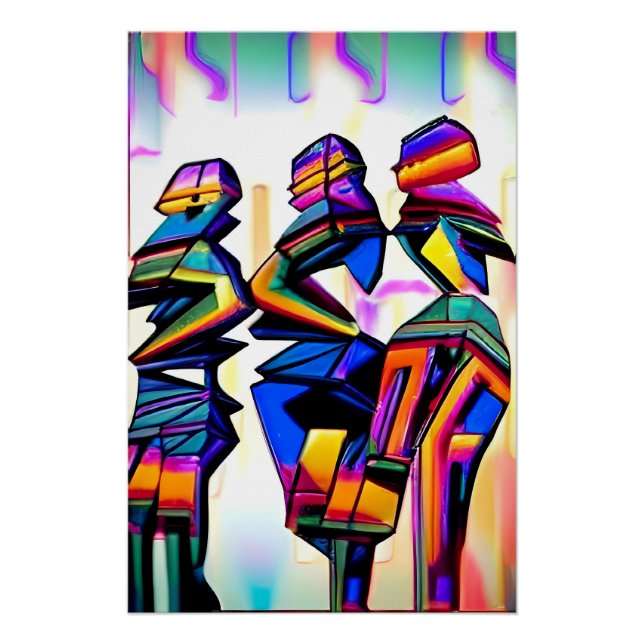 Póster Solo sala permanente (Anverso)