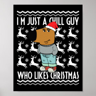 Póster Solo soy un chico malo al que le gusta el meme de