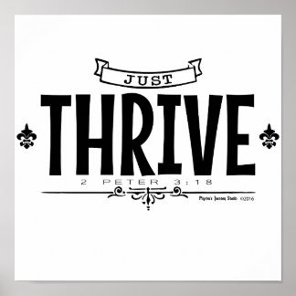 Póster Sólo Thrive