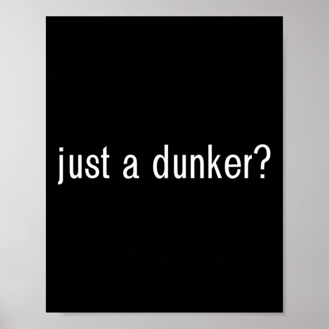 Póster SÓLO UN Básquetbol DUNKER Fun (Frente)