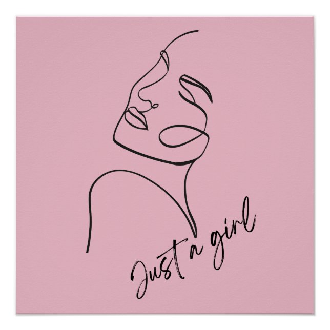 PÓSTER SÓLO UN CHICA (Anverso)