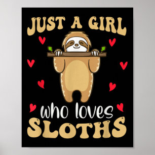 Póster Solo un Chica que ama las eslovacas graciosas, el 