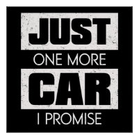 Solo un coche más te lo prometo regalo divertido p