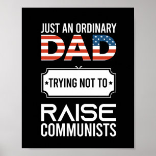 Póster Solo un padre ordinario que intenta no criar comun