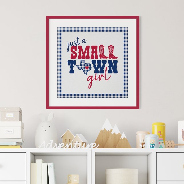 Póster Sólo un pequeño Chica de pueblo - Texas (Subido por el creador)