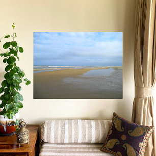 Póster Sólo una larga playa