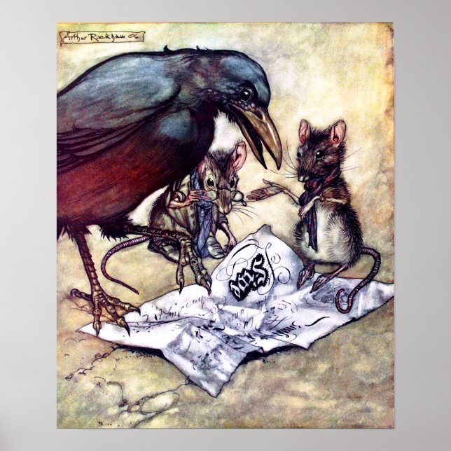 Póster Solomon Caw y sus asistentes (Frente)