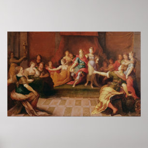 Póster Solomon y sus mujeres