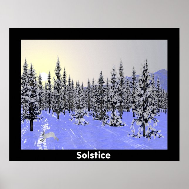 Póster Solsticio de invierno (Frente)