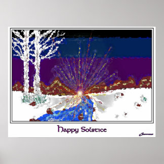 Póster Solsticio de invierno