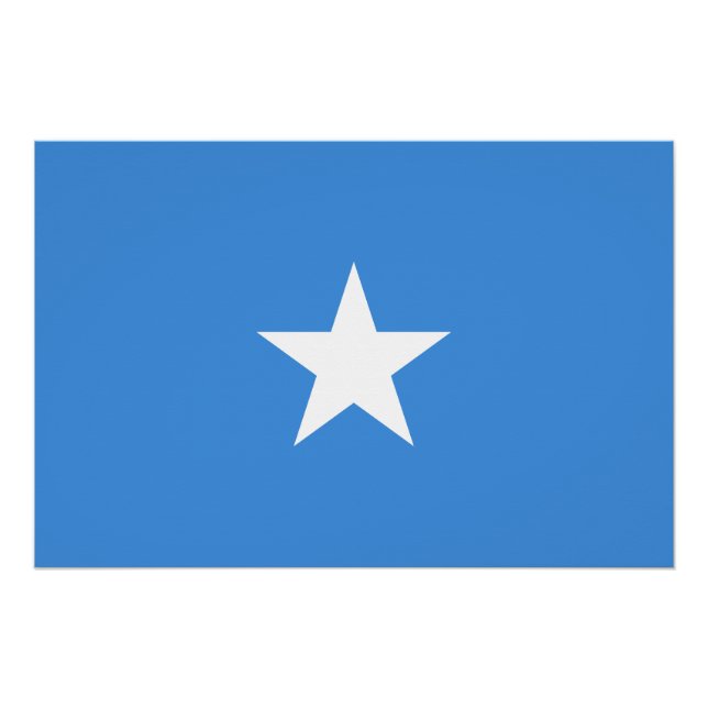 Póster Somalia Flag (Anverso)