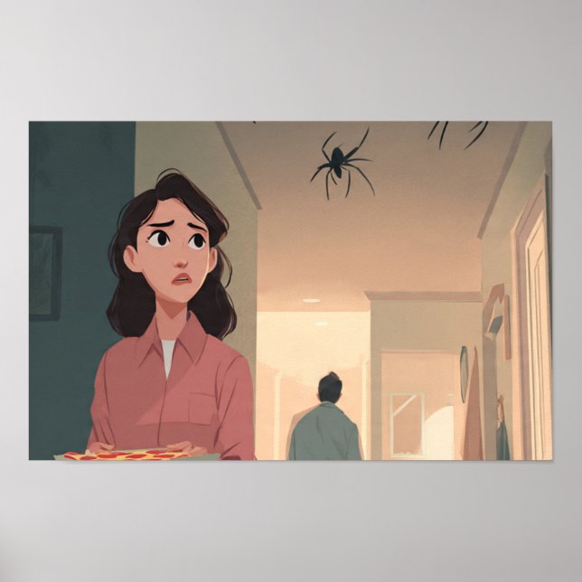 Póster Sombra Arriba (Frente)