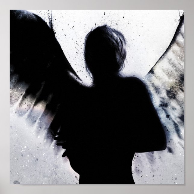 Póster Sombra de un ángel (Frente)