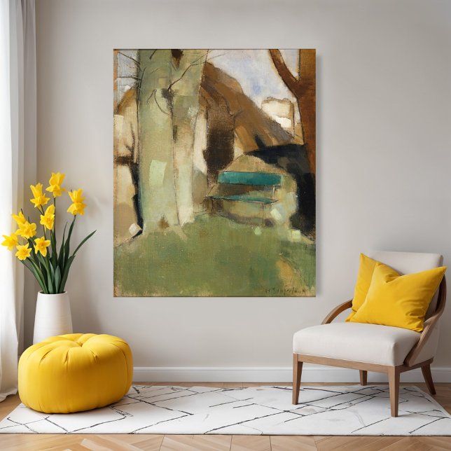 Póster Sombra en la pared, Helene Schjerfbeck (Subido por el creador)