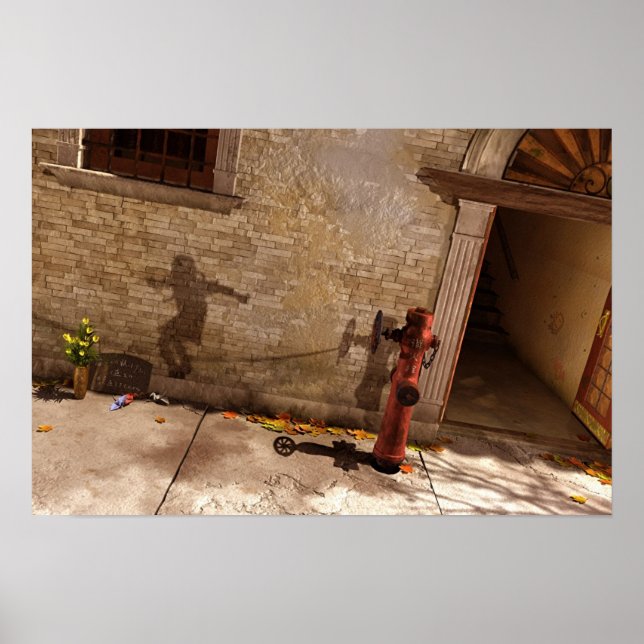 Póster Sombra inocente (Frente)