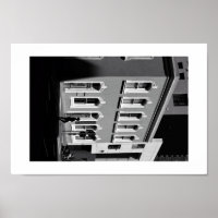 Sombras claras BNW Arquitectura Calle Cabo Poster