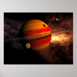 Póster Sombras de anillo