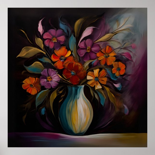 Póster Sombras de la floreciente barrera (Frente)