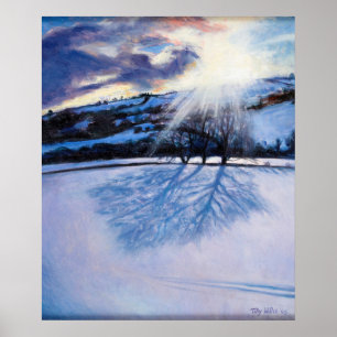 Póster Sombras de nieve 2009