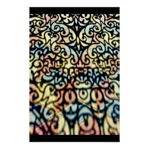 Póster Sombras de puerta