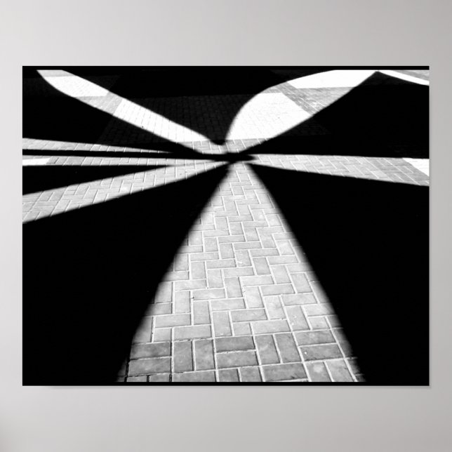 Póster Sombras de tiendas (Frente)