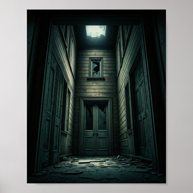 Póster Sombras embrujadas: La casa abandonada (Frente)