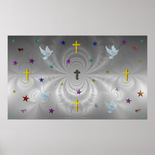 Póster Sombras sutiles de Jesús