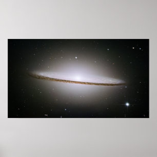Póster Sombrero Galaxy