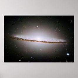 Póster Sombrero Galaxy Poster