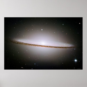 Póster Sombrero Galaxy Poster