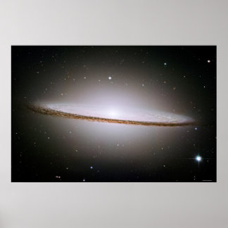 Póster Sombrero Galaxy Poster