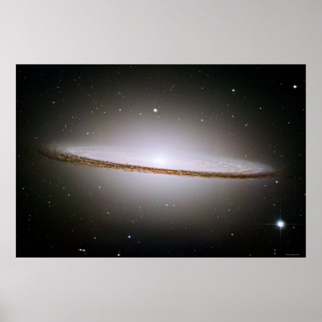 Póster Sombrero Galaxy Poster (Frente)