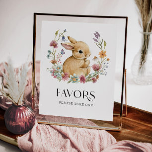 Póster Somebunny Baby Shower favorece a Poster