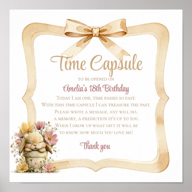 Póster Somebunny is Turning One Milestone Poster (Frente)