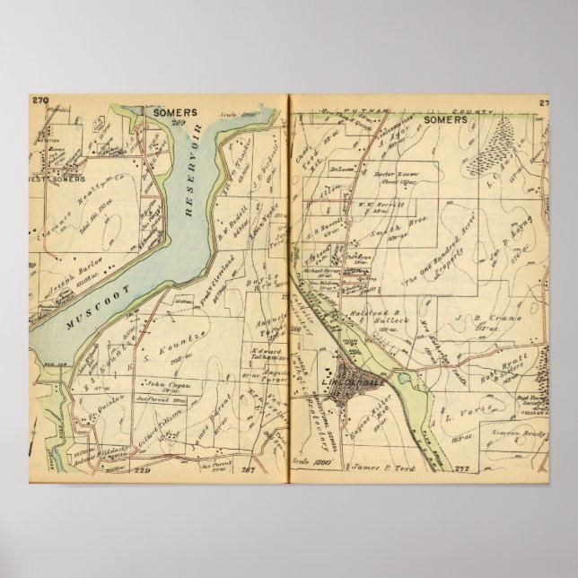 Póster Somers, New York (Frente)