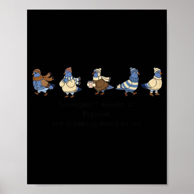 Póster Sometimes I Wonder If Geons Are Thinking About Me  (Frente)