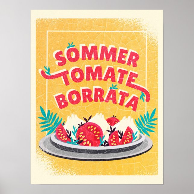 Póster Sommer Tomate Borratta (Frente)