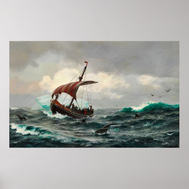 Póster Sommernat bajo la dirección de den Grønlandske Kys (Frente)