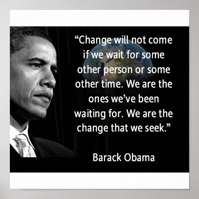 Póster Somos el Cambio que buscamos (Frente)