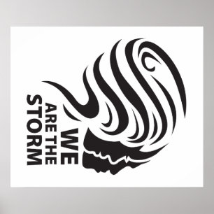 Póster Somos el Poster de la tormenta