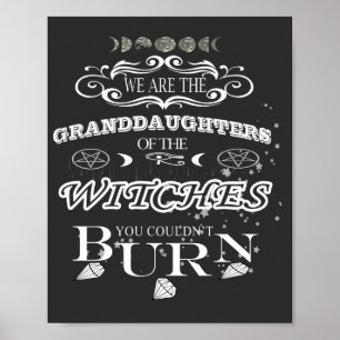Póster somos los abuelos de la camiseta de las brujas