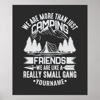 Póster Somos más que solo amigos de campamento